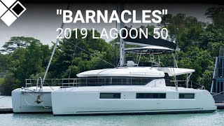 2019 Lagoon 50 quotBarnaclesquot  For Sale with Multihull Solutions [upl. by Maya]