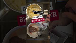 Tested and tried recipe for CARNIVORE BEEF LIVER carnivore beefliver beefliverrecipe [upl. by Alcock]