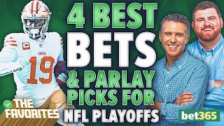 4 NFL DIVISIONAL BEST BETS amp NFL PICKS from Simon Hunter amp Chad Millman  The Favorites Podcast [upl. by Catie]