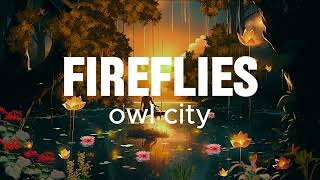 FIREFLIES  OWL CITY LIRIK [upl. by Dorkas334]