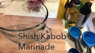 Shish Kabob Marinade Recipe [upl. by Dorothee183]