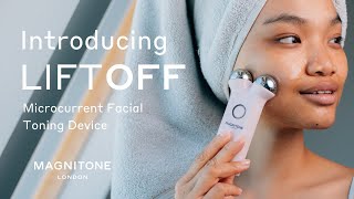 Introducing MAGNITONE LiftOff Microcurrent Facial Toning Device [upl. by Aseek360]