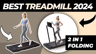 🖤 Best Treadmill 2024 Sperax Treadmill 2 in 1 Folding Treadmill Review [upl. by Ori]