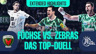 Duell der GIGANTEN  Extended Highlights von FuechseBerlin vs thwhandballkiel [upl. by Sirtimed196]