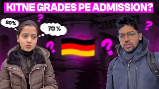 Kitne Grades pe admission Milta Hai TU Munich mein  Study in Germany Vlogs [upl. by Ellenar]