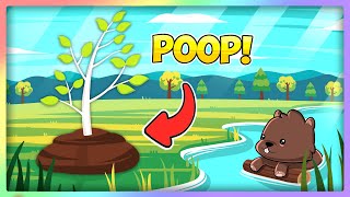 I Created an Even Bigger PARADISE with POOP [upl. by Latisha]