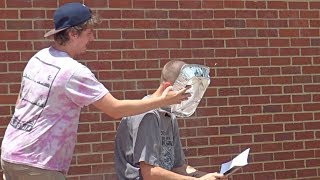 Giant Pie In The Face Prank [upl. by Yarised86]