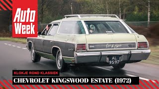 Chevrolet Kingswood Estate 1972  Klokje Rond Klassiek [upl. by Gualterio515]