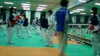 Taekwondo training in Korea [upl. by Pepita]