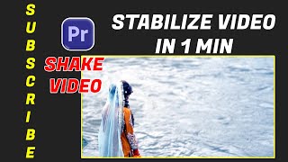 How To Stabilize Video In Adobe Premiere Pro [upl. by Ethelyn]