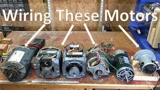 How To Wire Most Motors For Shop Tools and DIY Projects 031 [upl. by Allina]