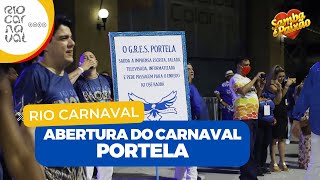 Abertura do Carnaval 2022 Portela 4K  Início  Pista  carnaval2022 samba [upl. by Barry]