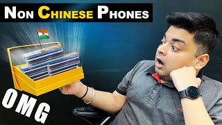 I Picked “NON CHINESE” Smartphones For You  Chinese Smartphones Ban In India  2022 [upl. by Aydne303]