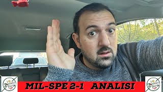 MILAN  SPEZIA 21 ANALISI DELLA PARTITA [upl. by Sirod]