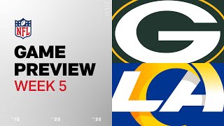 Green Bay Packers vs Los Angeles Rama  2024 Week 5 Game Preview [upl. by Ivanah]