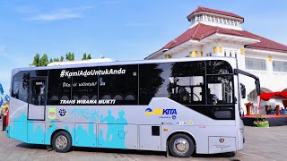 BUS TRANS WIBAWA MUKTI MULAI MENGASPAL [upl. by Bilbe386]