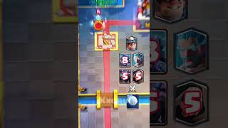 How Many Snowballs Does It Take To Defeat These Cards clashroayle gaming supercell [upl. by Akeimat]