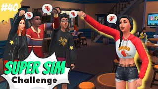 New Term New University Organisation🎓  Sims 4 Super Sim Challenge part 40 [upl. by Ennairol]