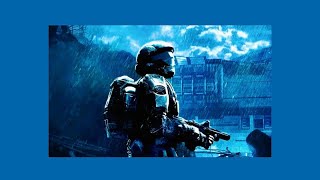 Halo 3 ODST  Rain Deference for Darkness Slowed  Reverb [upl. by Wilhide466]