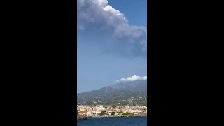 Italy’s Catania Airport Forced to Closed After Etna Eruption [upl. by Ynnal]