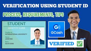 HOW TO VERIFY GCASH ACCOUNT USING STUDENT ID 2023 [upl. by Eirrod]