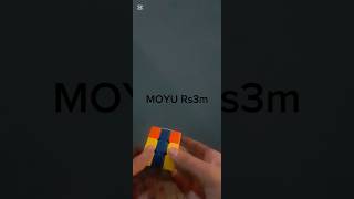 Moyu Rs3m reviewrubikscube rubikscube rubikscube viralvideo rubikscube viralvideo [upl. by Idnac497]