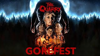 The Quarry  GOREFEST  Movie Mode  FULL GAME  No Commentary [upl. by Roby994]