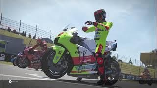 MotoGP 24 Race Sachsenring Circuit Germany PC Gameplay 9 [upl. by Leffert]