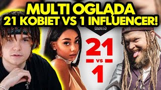 MULTI ogląda GOATS  21 KOBIET VS 1 INFLUENCER [upl. by Ines]