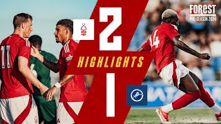 SUPERB Team Goal 😮‍💨  Forest 21 Millwall  PreSeason Highlights [upl. by Thornie801]