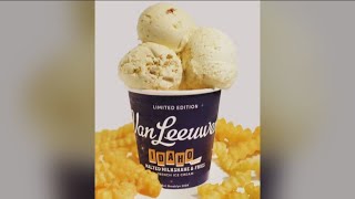 Spudtacular New Idaho Potato Malted Milkshake and Fries ice cream sold at Walmart nationwide [upl. by Noy]