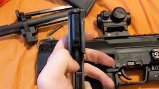 Tokyo Marui MP7 Sticky Nozzle Example and FIX [upl. by Anitsenre]