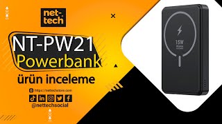 TÜRKİYENİN EN İYİ MAGSAFE POWERBANK İNCELEMESİ  NETTECH [upl. by Charmain]