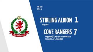 Stirling Albion v Cove Rangers  Ladbrokes League Two  Tuesday 10th March 2020 [upl. by Dryfoos]