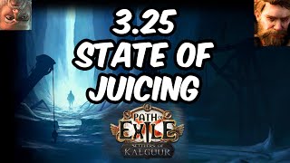 POE The Barren State of Endgame Juicing in 325 [upl. by Edee]