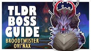 TLDR OVINAX Normal  Heroic Boss Guide  Nerubar Palace WoW 110 Raid Guide [upl. by Ahsam]