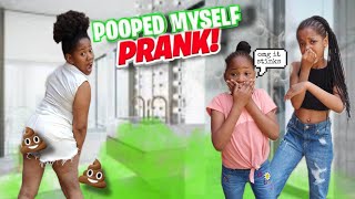 I POOPED MY PANTS PRANK HILARIOUS USING FART SPRAY PRANK [upl. by Innoj]