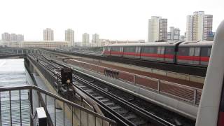 SMRT C151 105106 departing Jurong East DE » Marina Bay [upl. by Cos]