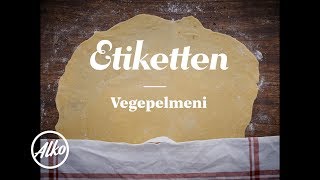 Etiketten – Vegetarisk pelmeni [upl. by Mulligan]