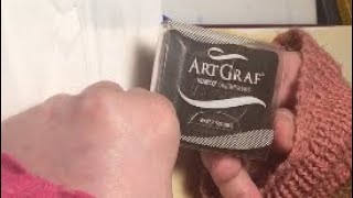 Discovering Artgraf sepia tailors chalk Watercolor [upl. by Enneirb]