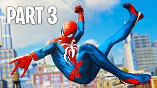 Spider Man PS4 Walkthrough Part 3 Marvels SpiderMan PS4 Pro Gameplay [upl. by Dett]