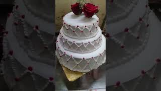 3kg Flowers Cake cake cakedecorating subscribe [upl. by Ecnatsnok]