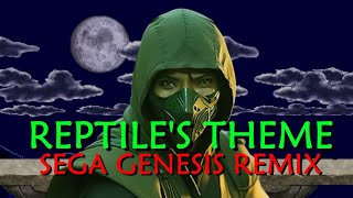 Mortal Kombat 1  Reptiles Theme Sega Genesis Remix [upl. by Accebar277]