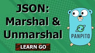 Golang How to marshal and unmarshal JSON [upl. by Faux578]