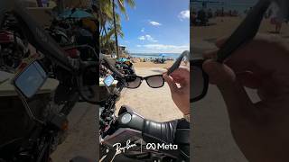 POV Ray Ban Meta Glasses riding through Waikiki Hawaii raybanmeta meta rayban [upl. by Timmie]