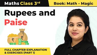 Class 3 Maths Chapter 14  Rupees and Paise Full Chapter Explanation amp Exercises Part 1 [upl. by Eirod]