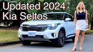 Updated 2024 Kia Seltos Review  The best seller gets an update [upl. by Narbig]