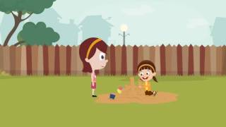 Kids Social Skills Video Modeling  How to ask a friend to play [upl. by Shultz]