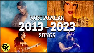 Top 100 Most Popular Songs of the Last 10 Years 20132023 [upl. by Aratehs]