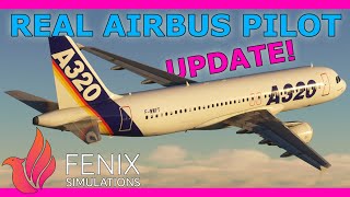 Fenix Simulations A320 CPDLC amp Liveries With a Real Airbus Pilot [upl. by Ellene]